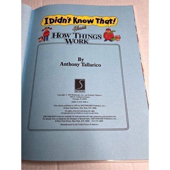 3/$15 or 5/$20 I didn’t know that! About how things work book - Picture 3 of 7